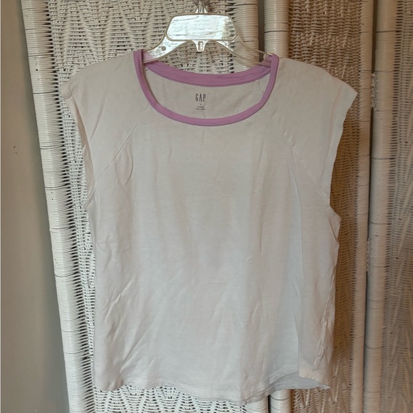 Cap Sleeve Baseball Tee - Picture 1 of 2